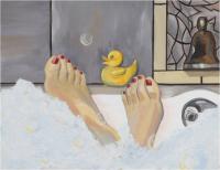 24  X 30 oil on canvas, symbolism of a childs stolen innocence