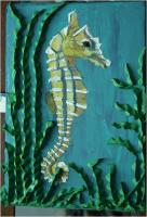 Sea Horse-part of school of fish mobile